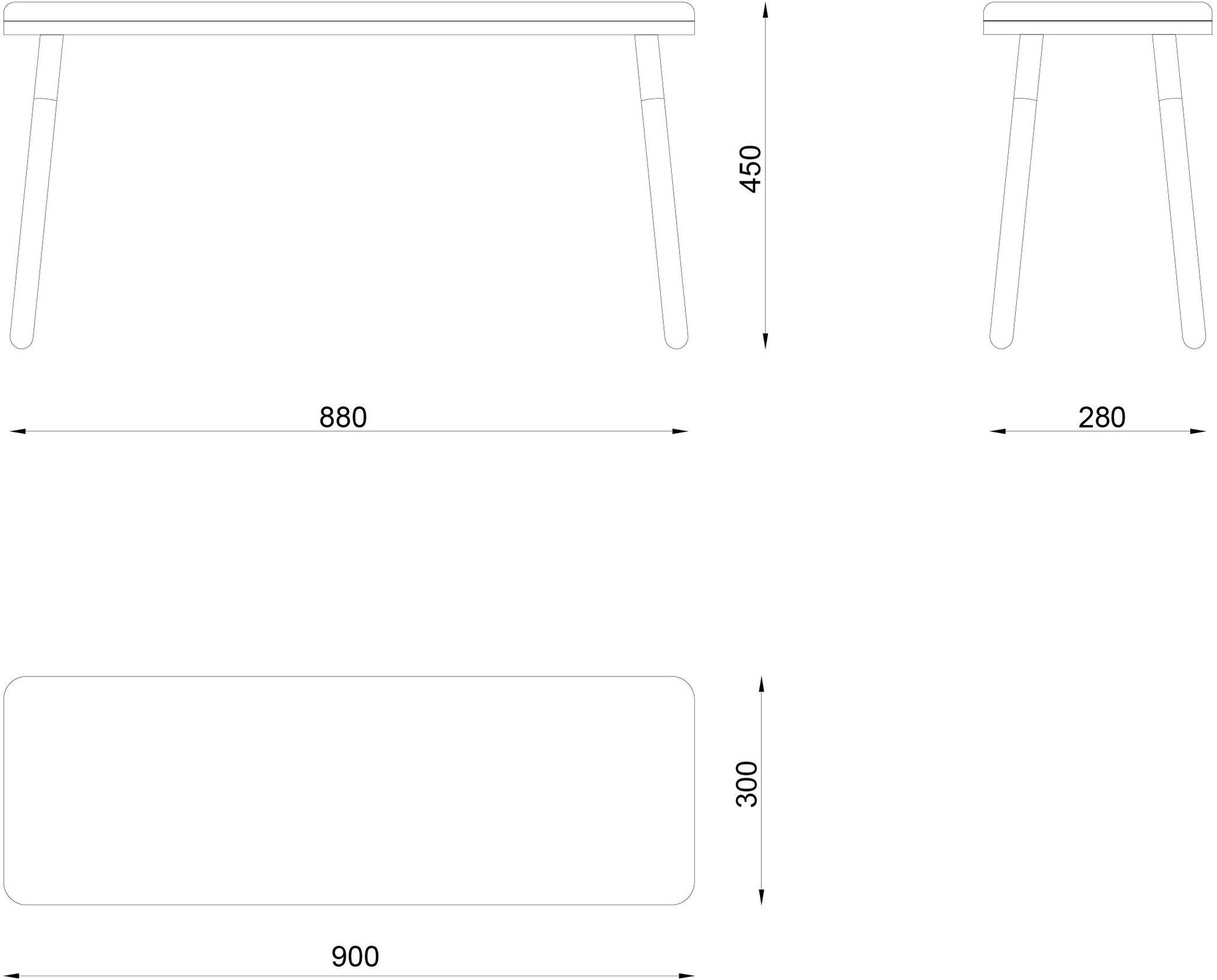Askia Скамейка из пробки Marco 1.c03.be - Вид №10