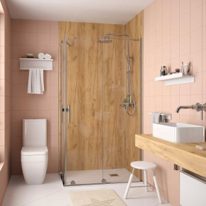 88083 SALGAR Душевая панель ATLAS africa oak 800 x 2550 x 4 мм