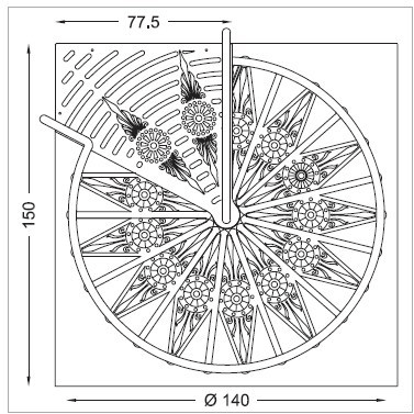 Modus Винтовая лестница из чугуна  2050  - Вид №7