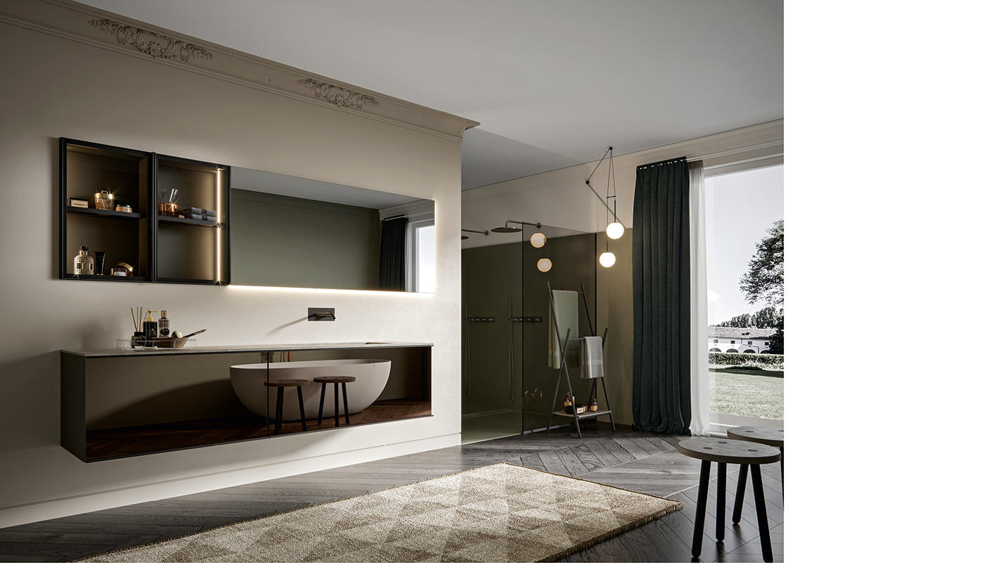 ED-ST47 Edone Мебельные зеркала МЕБЕЛЬ Горизонтальное или вертикальное размещение  - Вид №7