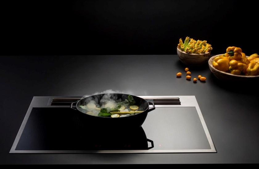 Falmec Встраиваемая индукционная варочная панель со встроенной вытяжкой класс а ++ Sistemi di cottura sun-id-1409664 - Вид №4