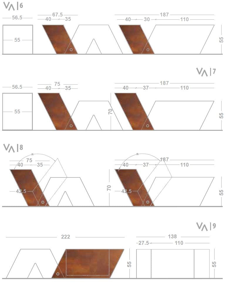 Реконструированное каменное наружное сиденье Viscio Urban Design наоборот ARCH-00061131 - Вид №6