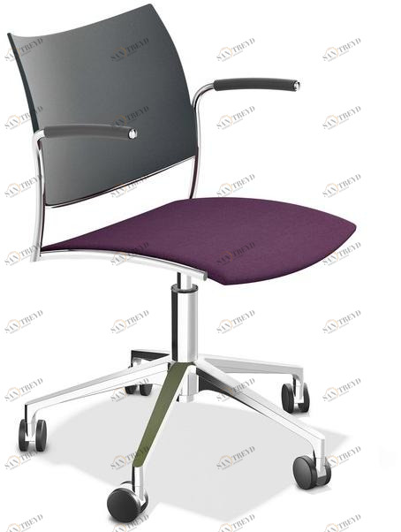 Casala 5-спицевый вращающийся стул с подлокотниками Cello 1299/10