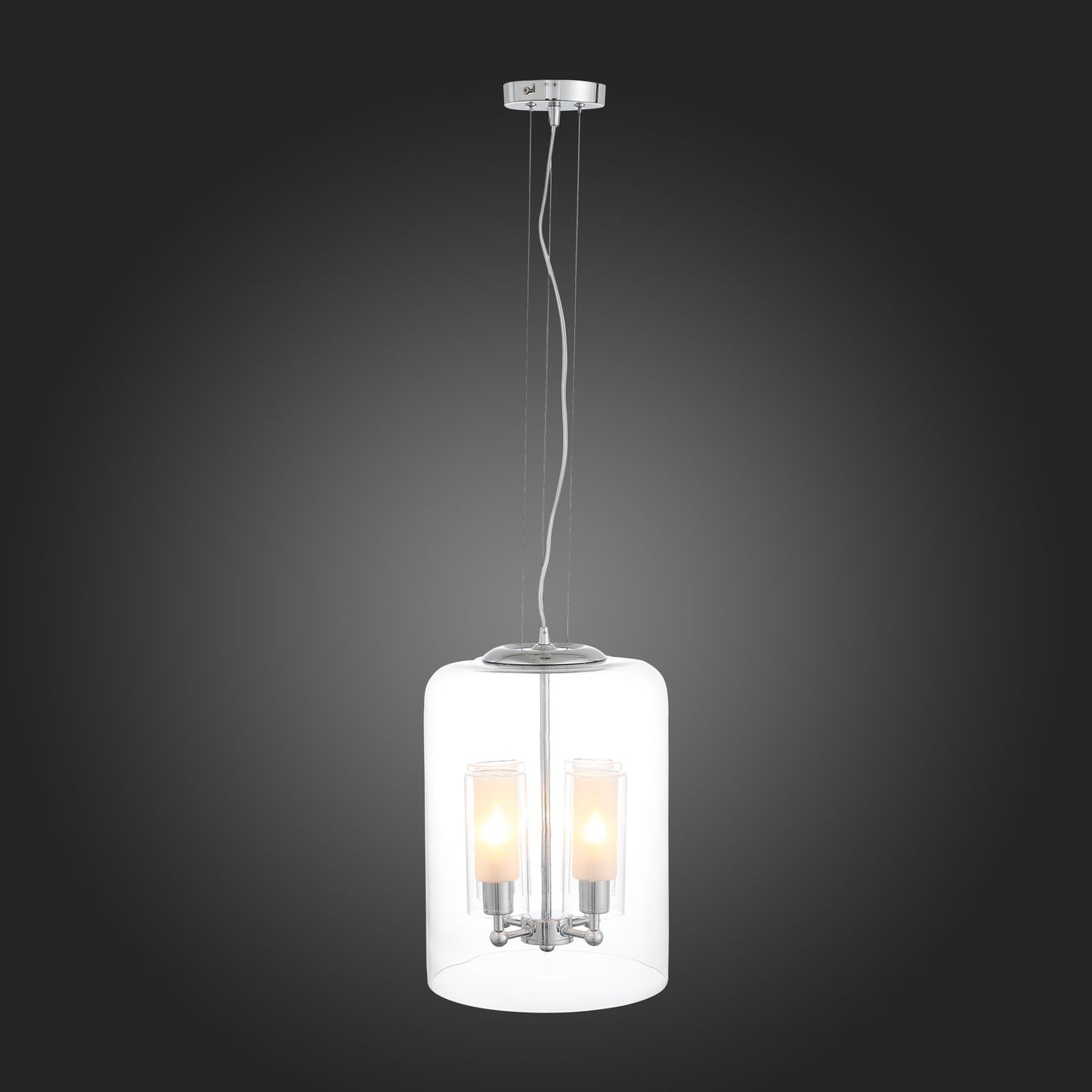 Подвесная люстра ST Luce Сapello SL314.103.04 ST LUCE ДИЗАЙНЕРСКИЕ, СAPELLO 108709 Хром  - Вид №2