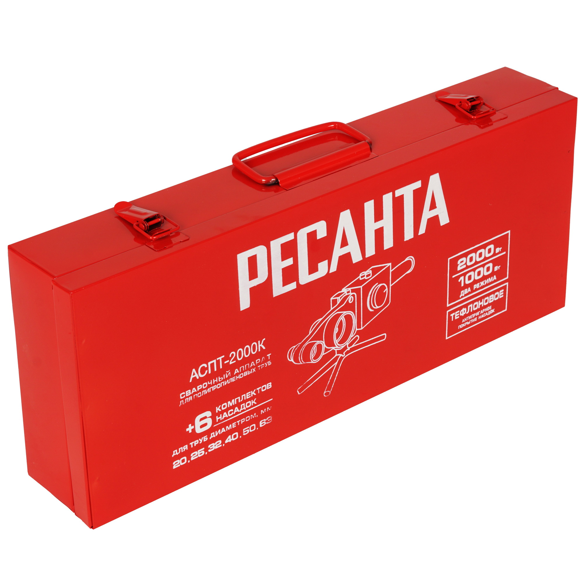 Сварочный аппарат для полипропиленовых труб Ресанта АСПТ-2000К 9014166 STDN-0119823 - Вид №9