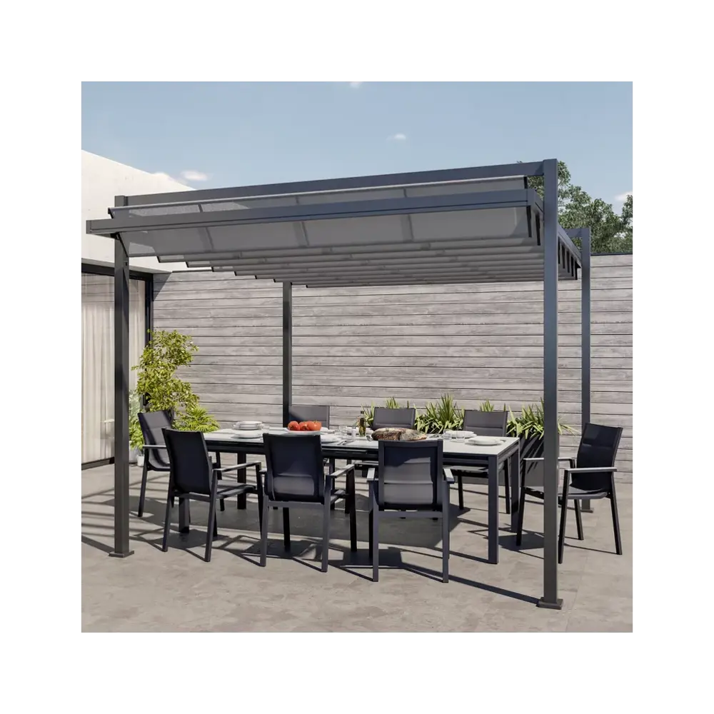 Naterial Odyssea II — раздвижной садовый стол со стеклянной столешницей 83813047 STLM-0044648 - Вид №15