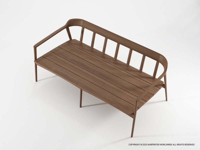 616_1324 Диван 2-х местный Karpenter Grasshopper Outdoor  - Вид №2