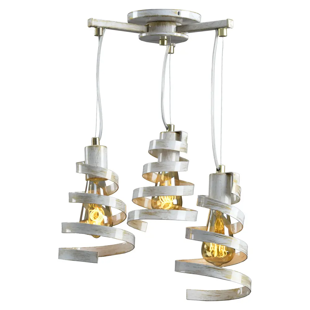 Люстра подвесная Алькор 12 м² цвет антик золото СВЕТУС STLM-2195617 - Вид №1