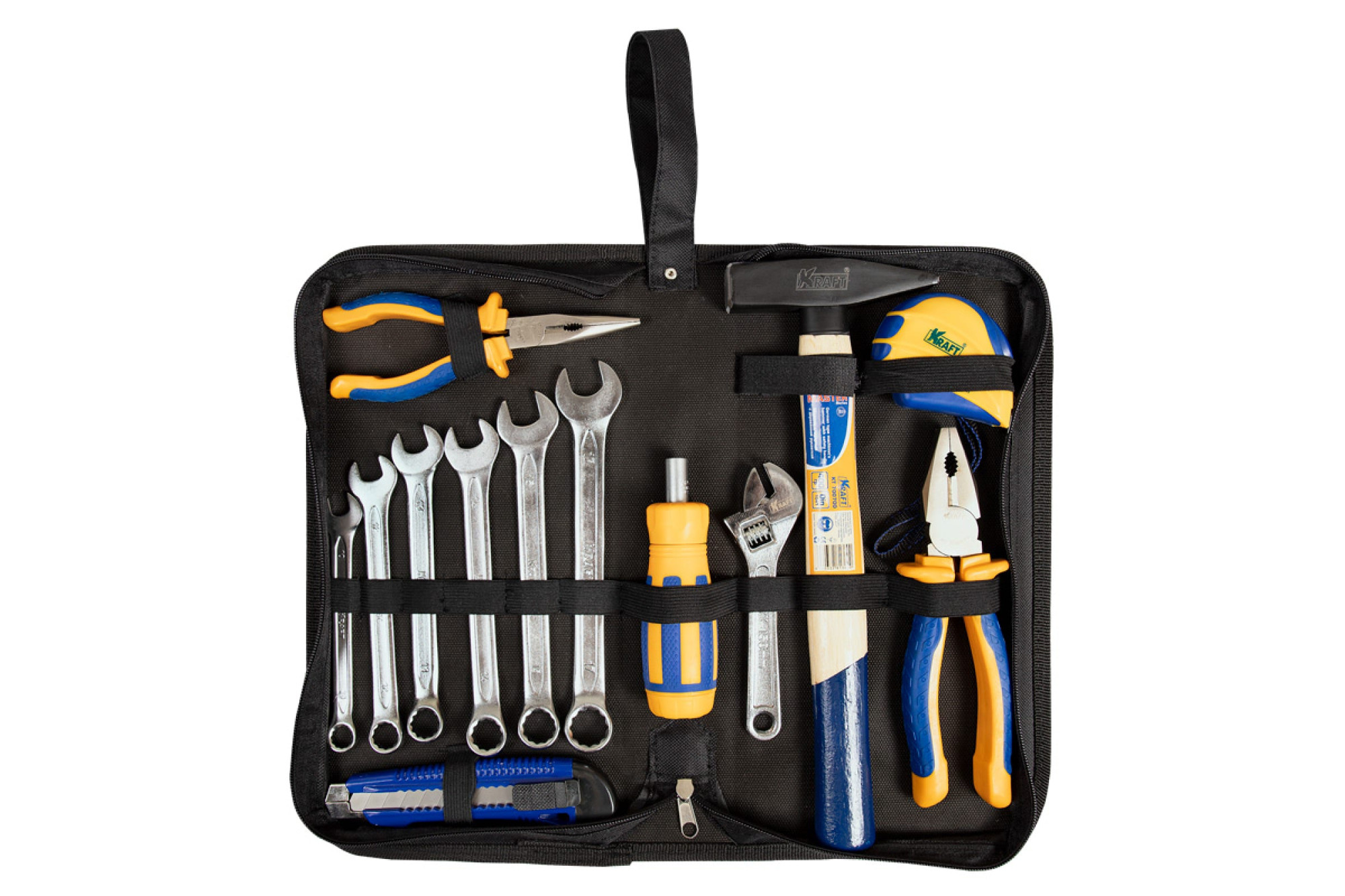Набор инструментов ТЕХНОНИКОЛЬ KRAFT 25 предметов в удобной сумке 15966297 STLM-0006513