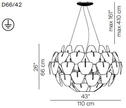 LUCEPLAN Подвесной светильник прямого и отраженного света из поликарбоната Hope sun-id-1501151 - Вид №5