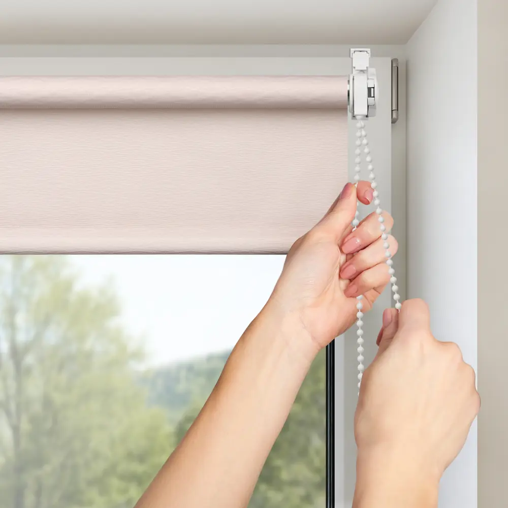 Штора рулонная Dover 50x160 см, цвет кремовый PRAKTO STLM-2053901 - Вид №8