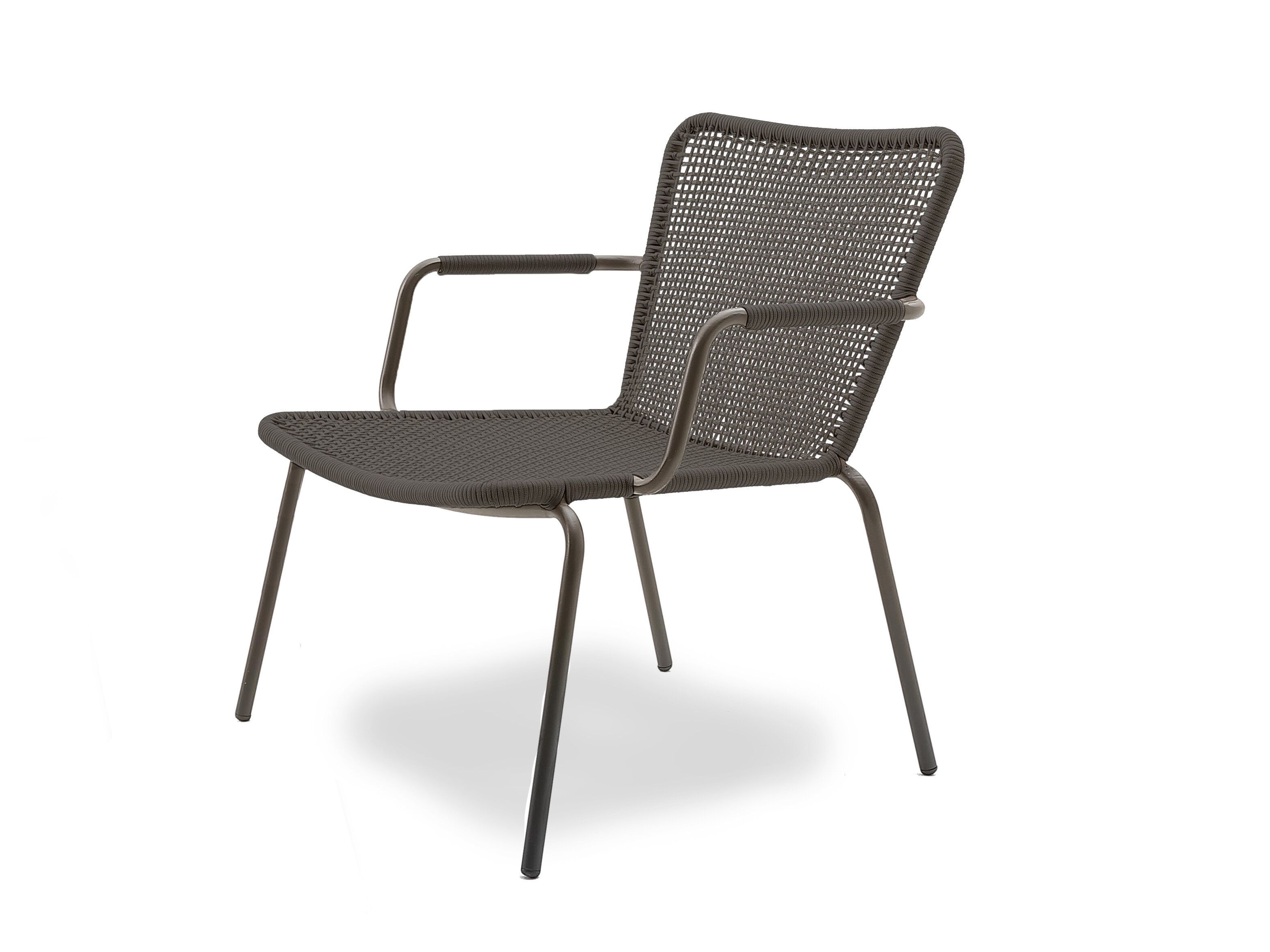 Плетеный алюминиевый сад штабелируемый стул Nodo Italia Via ARCH-00134785