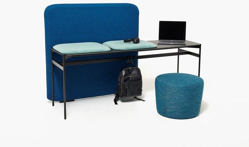 Diemme Отдельностоящая офисная перегородка из ткани Snake sun-id-1359790 - Вид №7