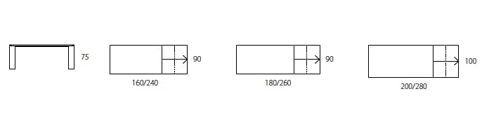 Деревянный выдвижной стол RIFLESSI Атлас ARCH-00104033 - Вид №2