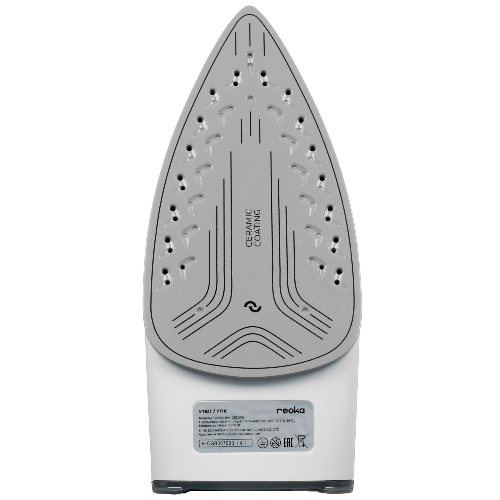 5098199 Утюг Reoka RKI-CE3000 розовый STDN-0083905 - Вид №3