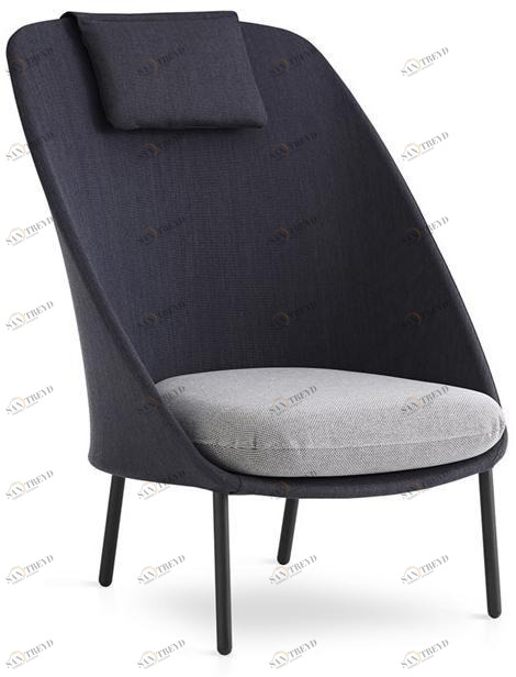 EXPORMIM Садовое кресло из ткани с подголовником Twins C171