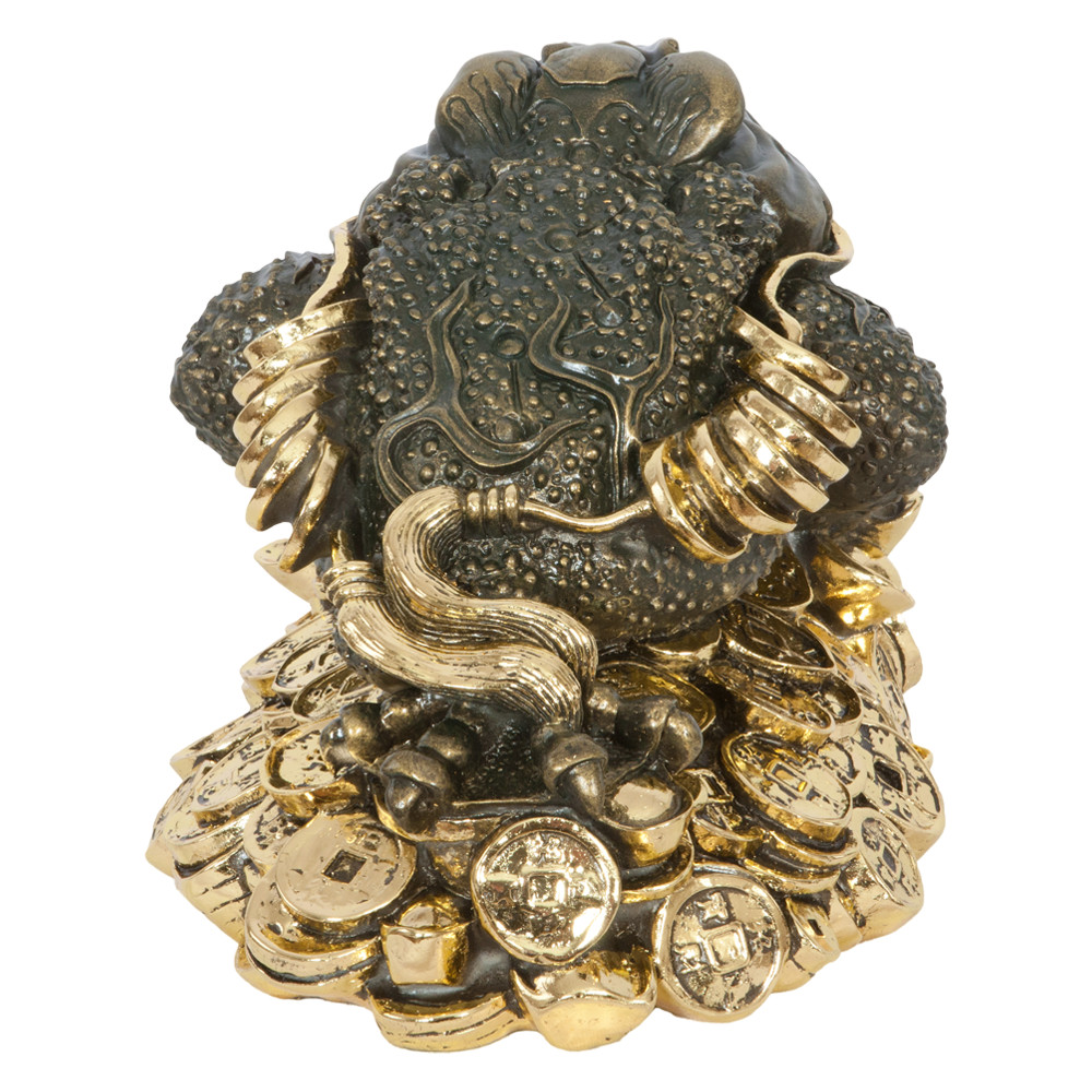 22389 Статуэтка Символ Достатка и благополучия большой Бронза BOGACHO 4627138211779 - Вид №4