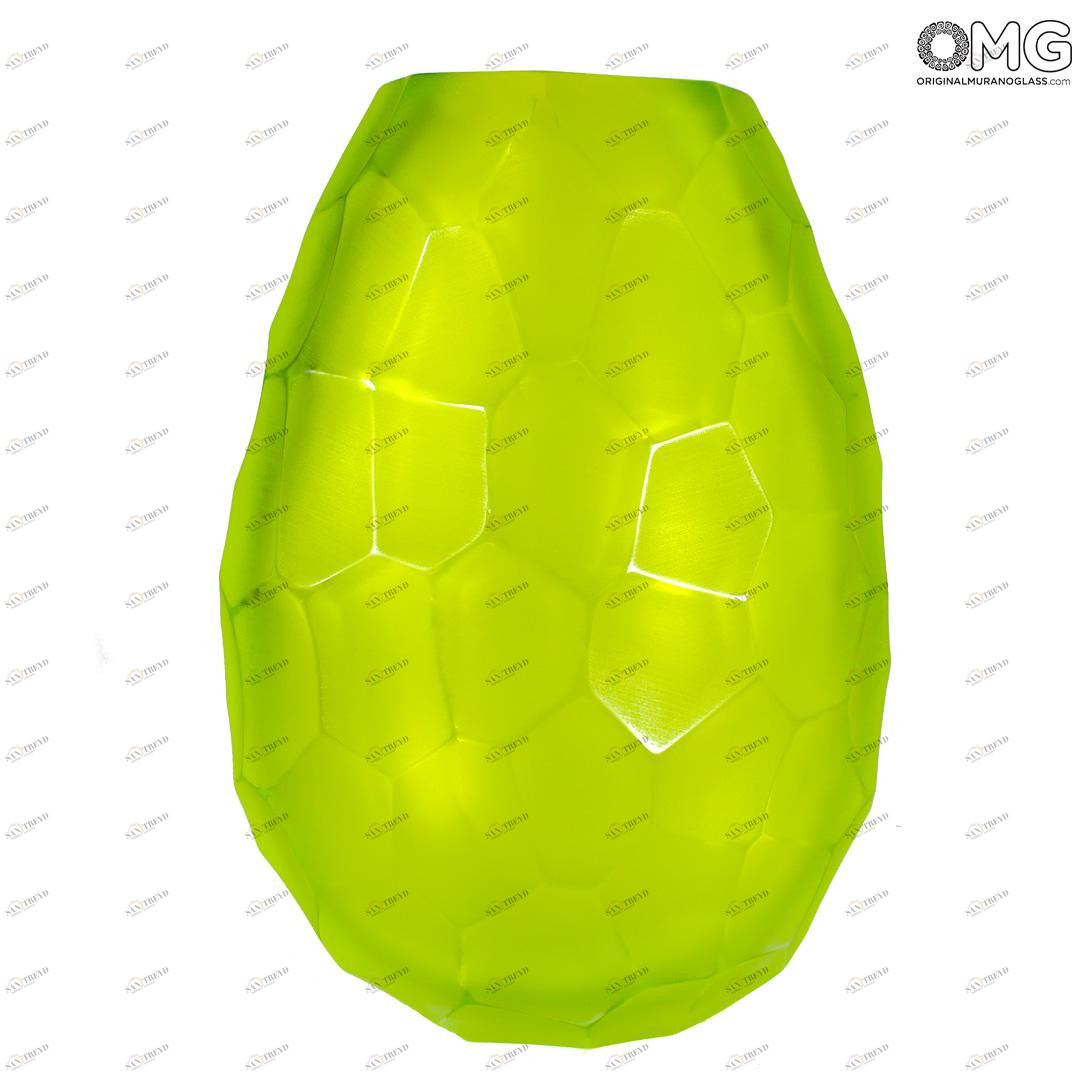 4778 ORIGINALMURANOGLASS Ваза Баттерфлай - Афро Челотто - муранское стекло OMG 18 см 