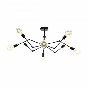Потолочная люстра Eglo Exmoor 49037 черная EGLO ДИЗАЙНЕРСКИЕ, EXMOOR 220584 Черный