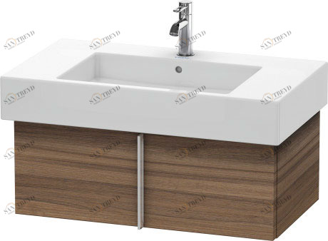 VE611307979 Тумбочка подвесная Vero #VE6113 800 x 446 мм Орех натуральный, декор Duravit