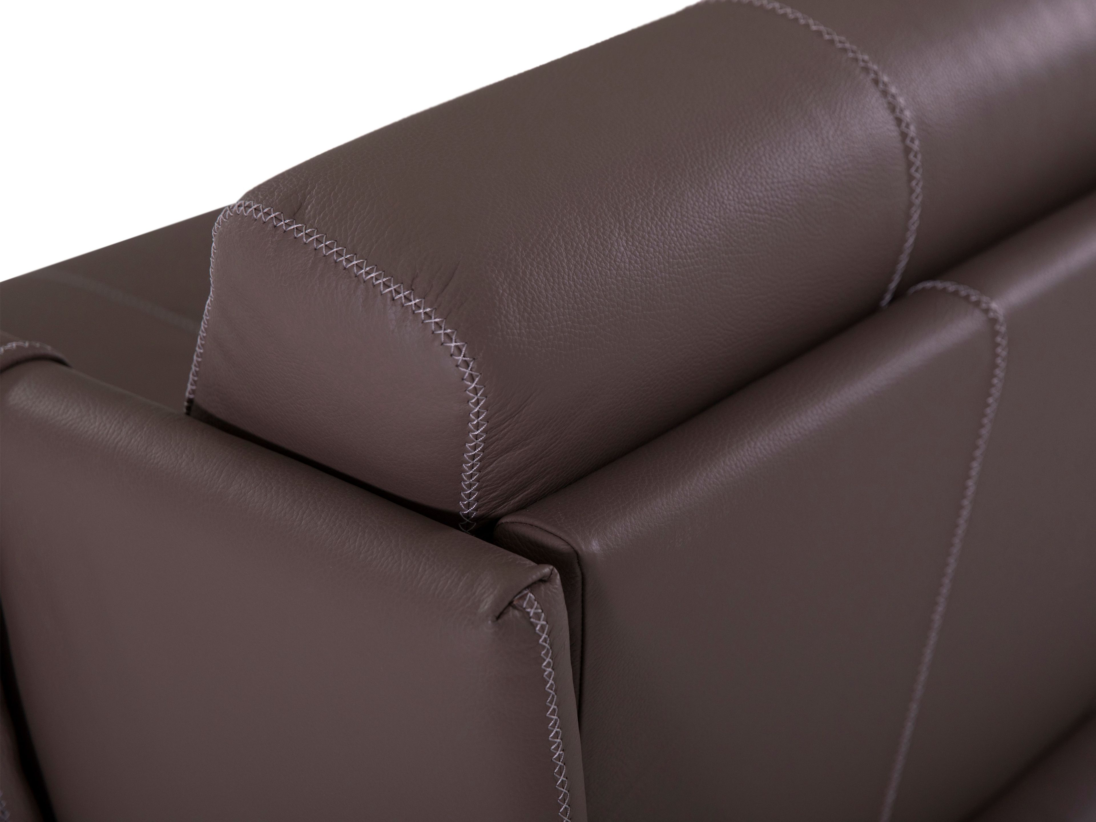 3-местный кожаный диван с журнальной стойкой ABLE MARRIOTT ARCH-00034384 - Вид №4