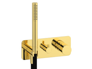 Однорычажный встраиваемый смеситель для душа с ручным душем