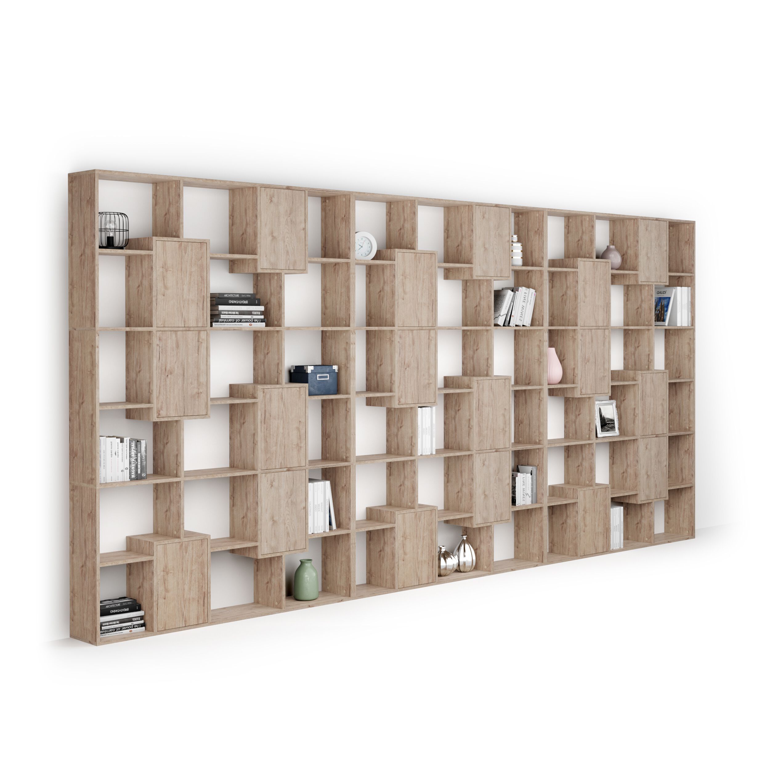 Отдельно стоящий книжный шкаф в облагороженном Mobili Fiver IACOPO ARCH-00039362 - Вид №34