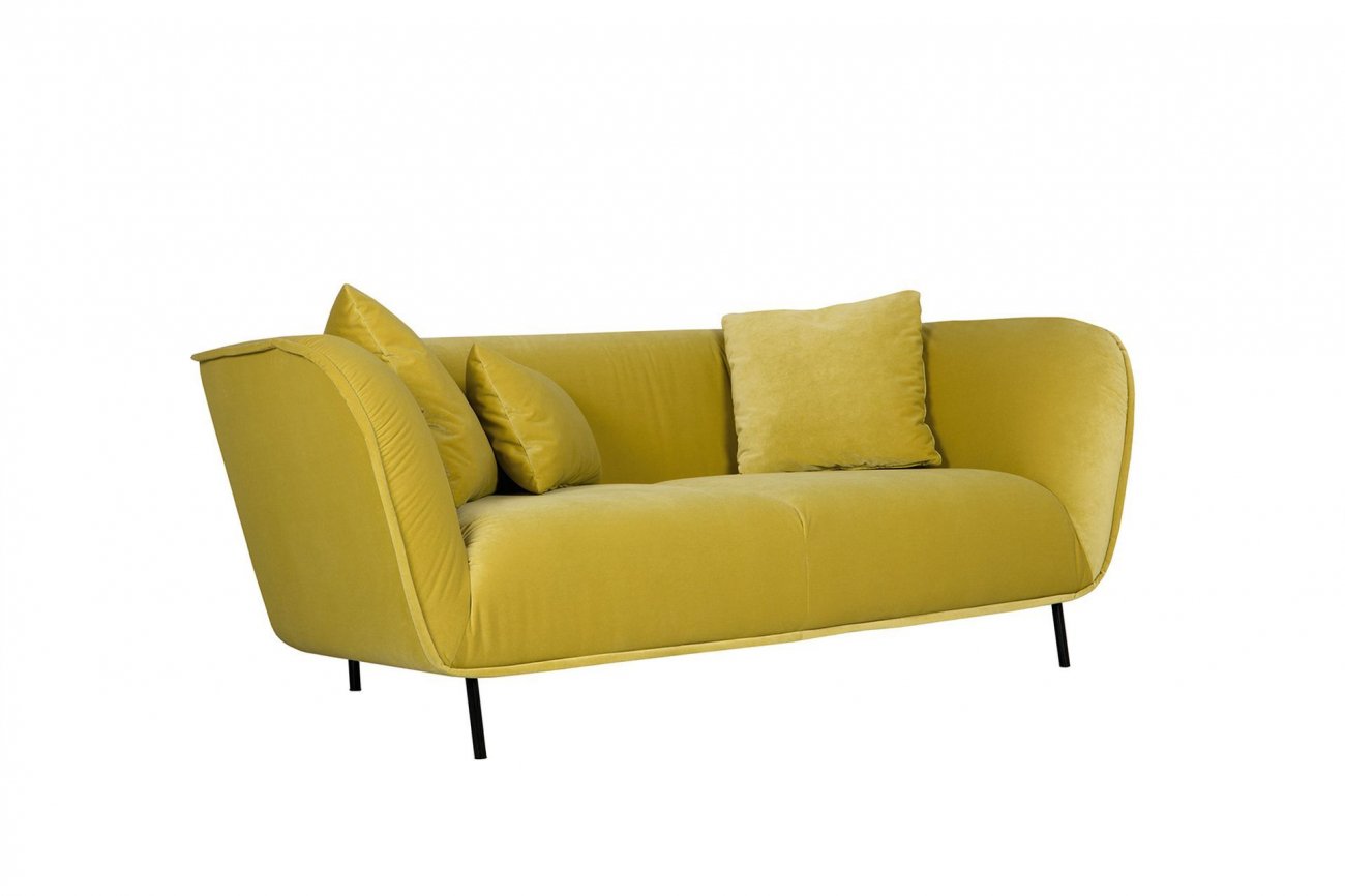 Диван Maja двухместный прямой желтый SITS ДИЗАЙНЕРСКИЕ, MAJA 192153 Желтый  - Вид №1