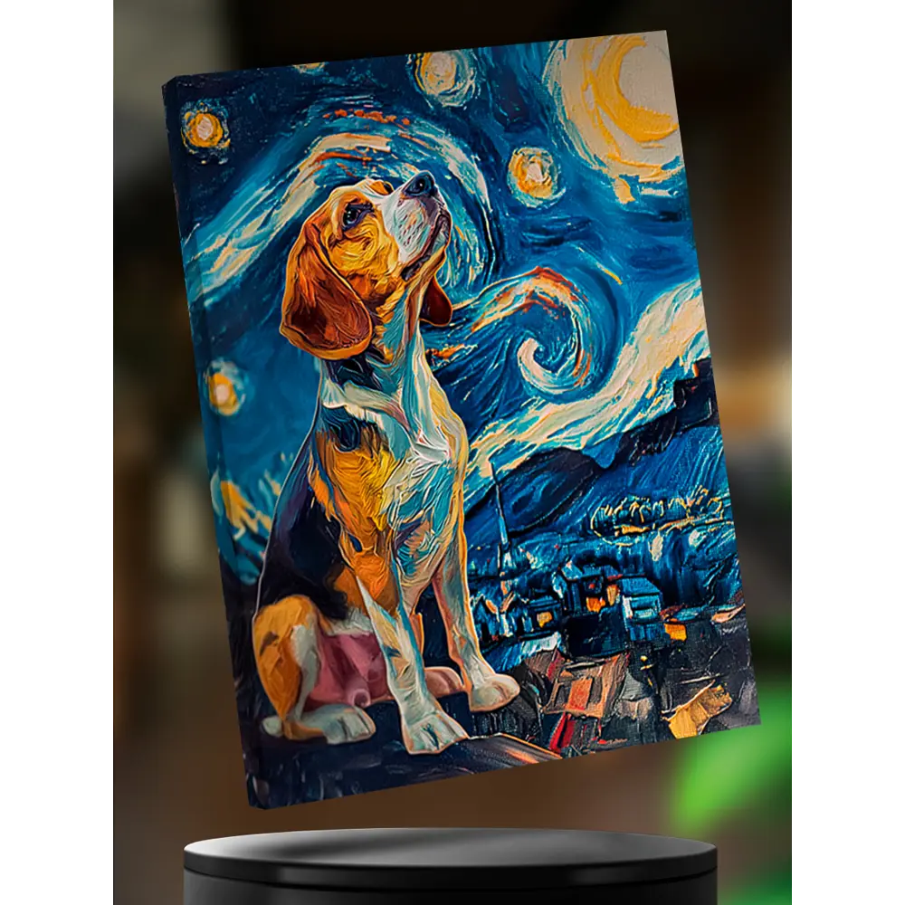 Картина на холсте Ночь бигля 40x50 см Santreyd STLM-2098166 - Вид №5