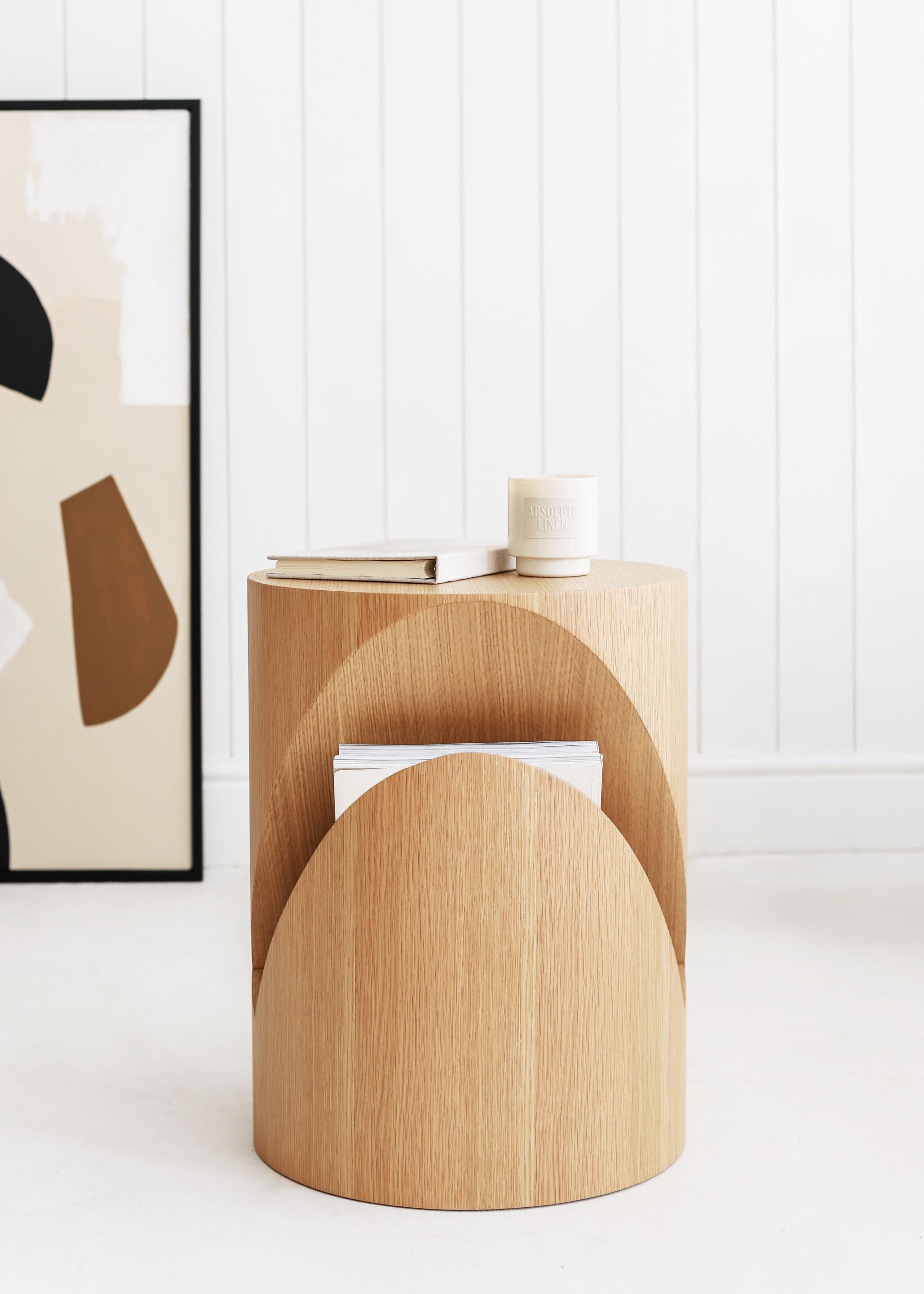 Журнальный столик / тумбочка из дуба YET. Design Studio MOLA ARCH-00024118 - Вид №4