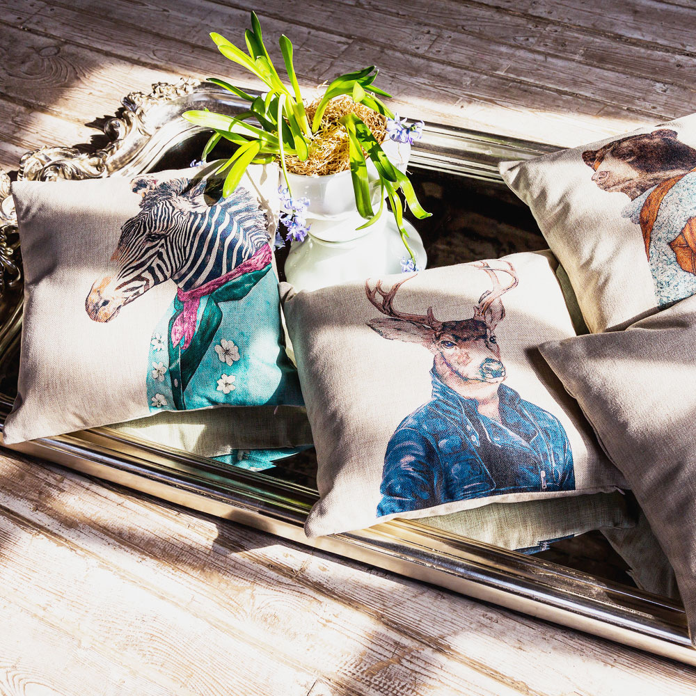 2719008 Декоративная подушка «Мистер Зебра» Object Desire  - Вид №2