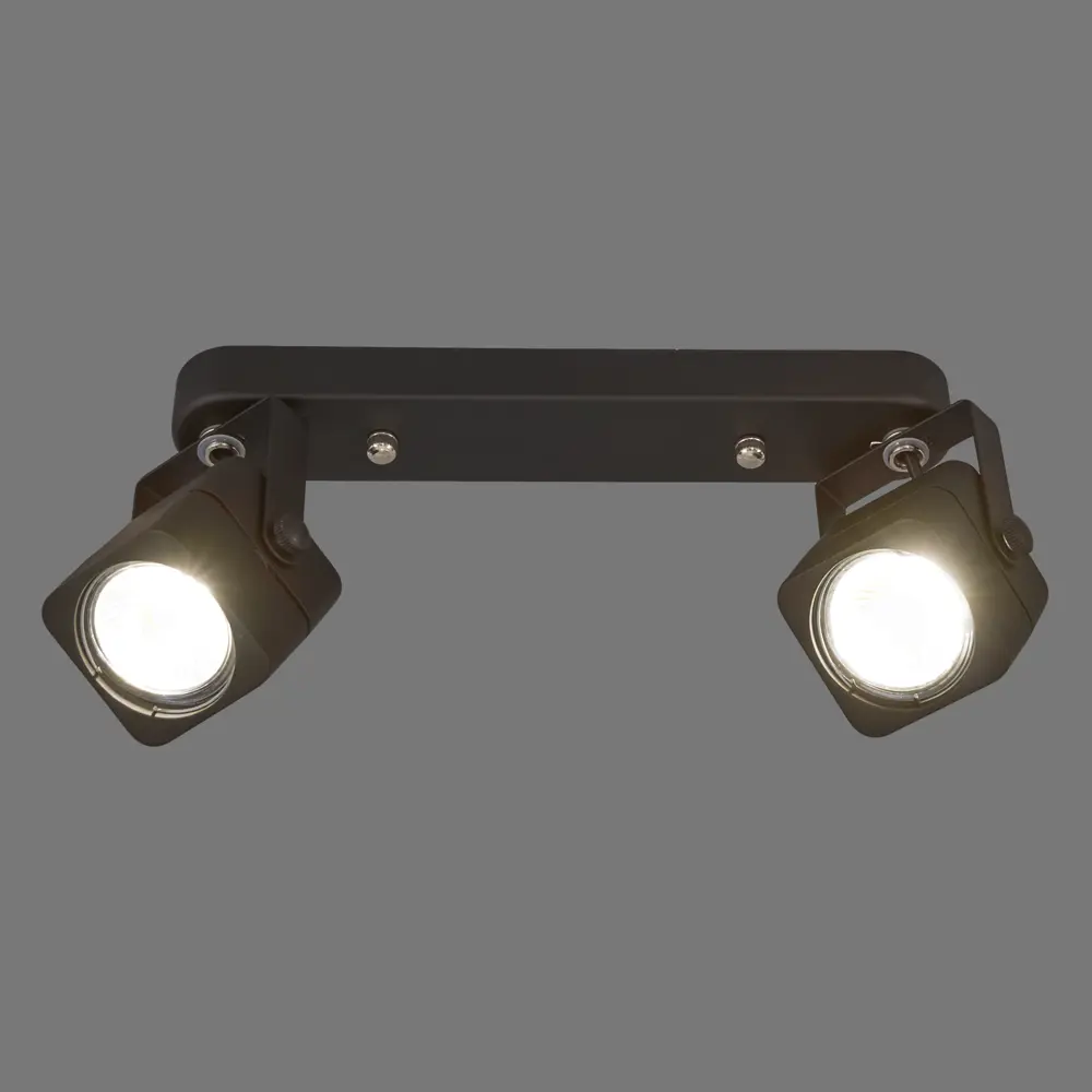 Спот поворотный Lene 2хGU10х50 Вт металл цвет чёрный 82035504 STLM-2175684 Arte Lamp  - Вид №3