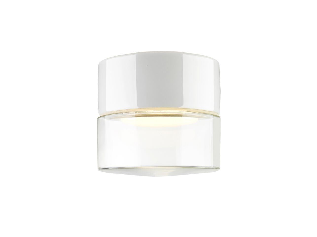 Настенный светильник / потолочный светильник из стекла и фарфора Ifö Electric Aton ARCH-00105200