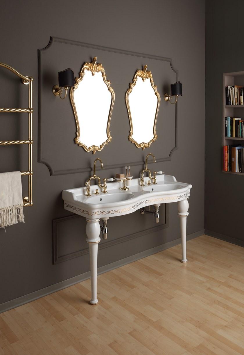 BLEU PROVENCE Двойная консольная мойка из керамики Provence '800 sun-id-1501634 - Вид №5