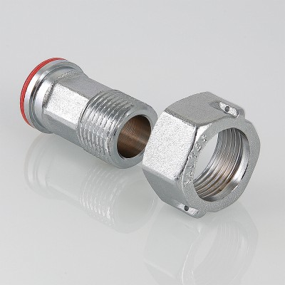 VTr.611.N.0005 Полусгон с накидной гайкой Valtec 3/4"  - Вид №1