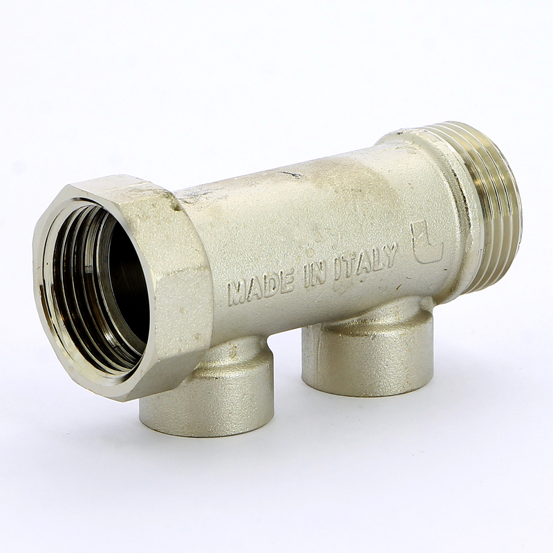 Коллектор НВ 1" никелированный ITAP 2 выхода 1/2"В 38мм 45012 - Вид №4