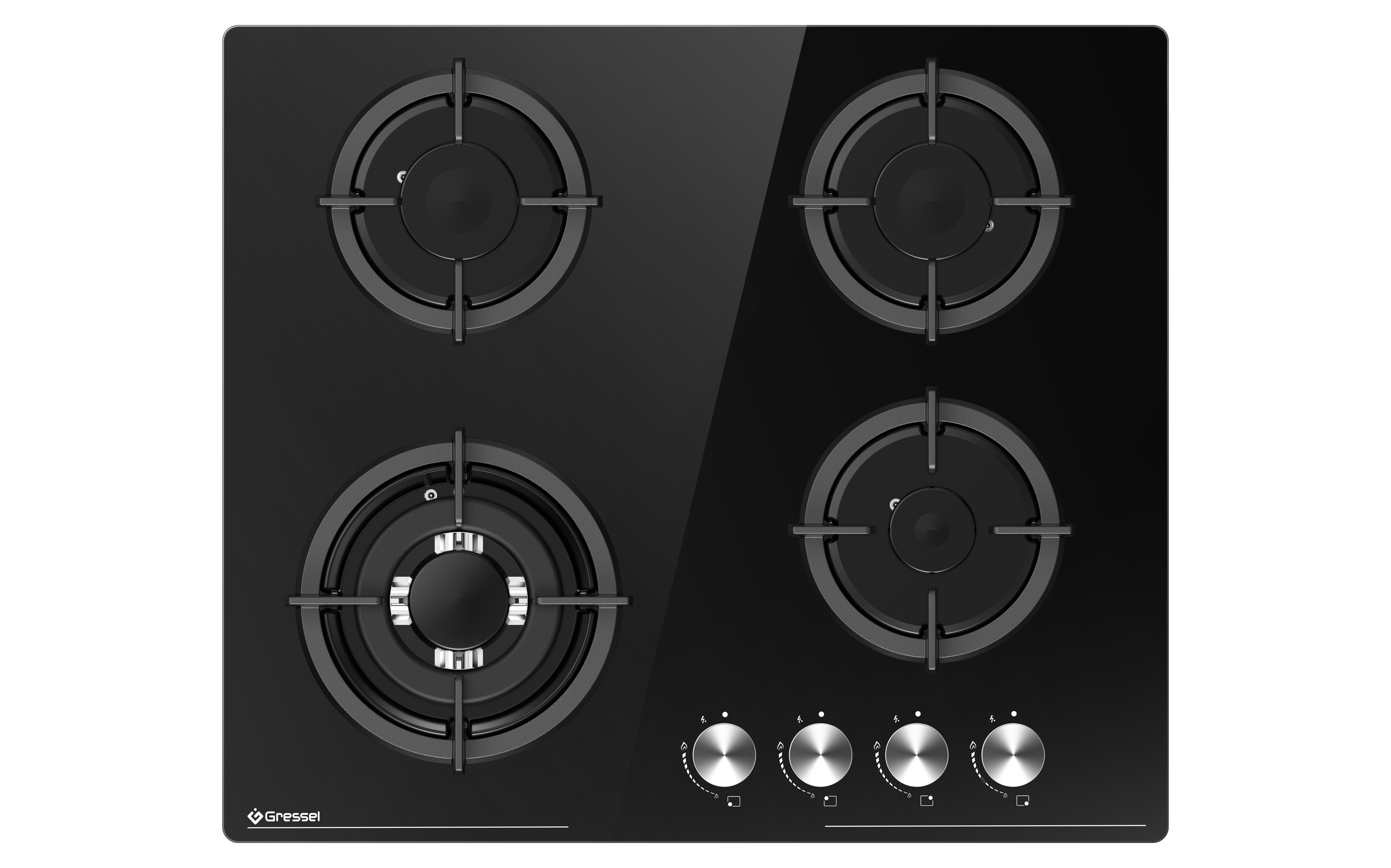 9284735 Газовая варочная поверхность Gressel RU6077N41S000 STDN-0097500