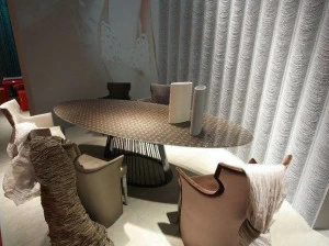 COLLI CASA Овальный стол из металла Venezia