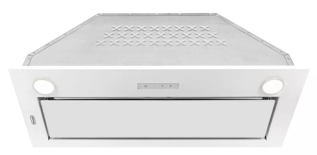 9008317 Вытяжка полновстраиваемая DeLonghi COSETTA 710 BB белый/белый STDN-0081434 - Вид №1