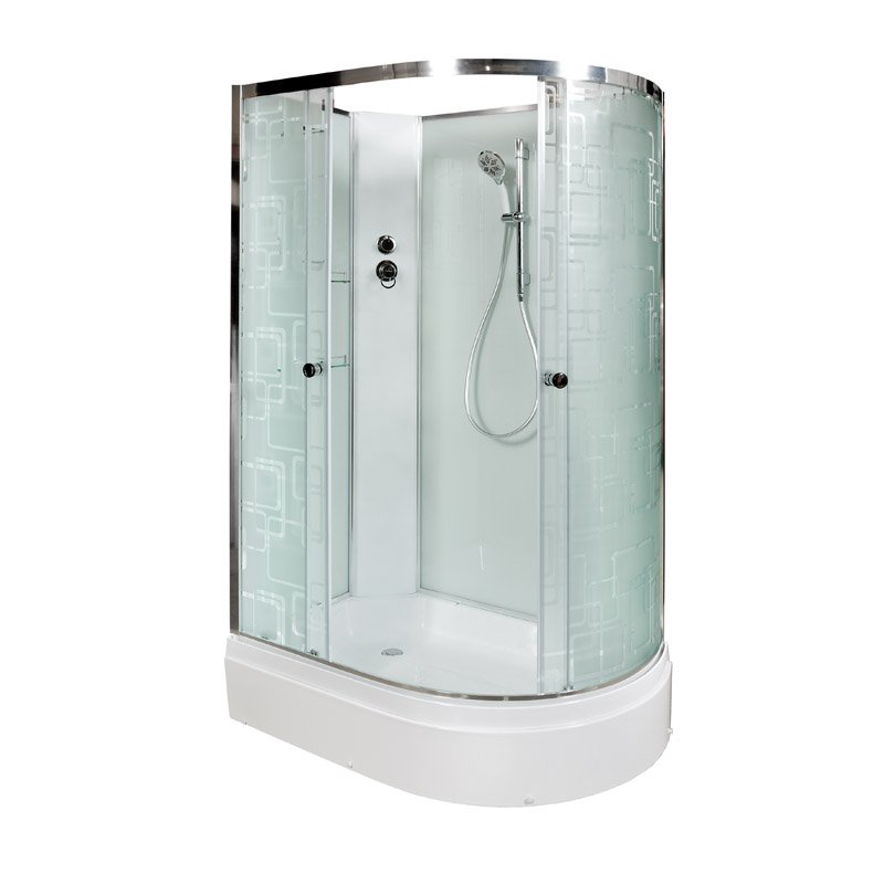 L 920 L N с гидромассажем Душевая кабина DETO Серия L ЕМ2712 L N (без крыши) - Вид №19