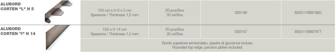 GRANULATI ZANDOBBIO Садовый бордюр Corten ™ Prodotti complementari sun-id-1421608 - Вид №8