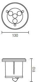 Cariboni group Напольный светодиодный лестничный светильник Cristal led sun-id-1415779 - Вид №3