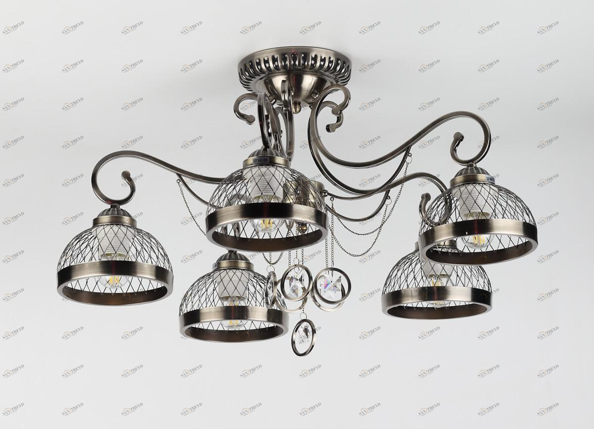Потолочная люстра Rivoli Cofanetto 5032-305 RIVOLI COFANETTO 336904 Бронза 