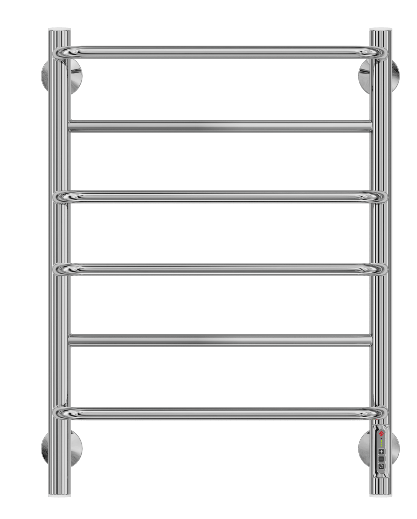 4660059580173 ЭЛЕКТРИКА Евромикс П6 450х650 электро ( new встроен диммер) Полотенцесушитель TERMINUS RAL 9016 матовый  - Вид №1