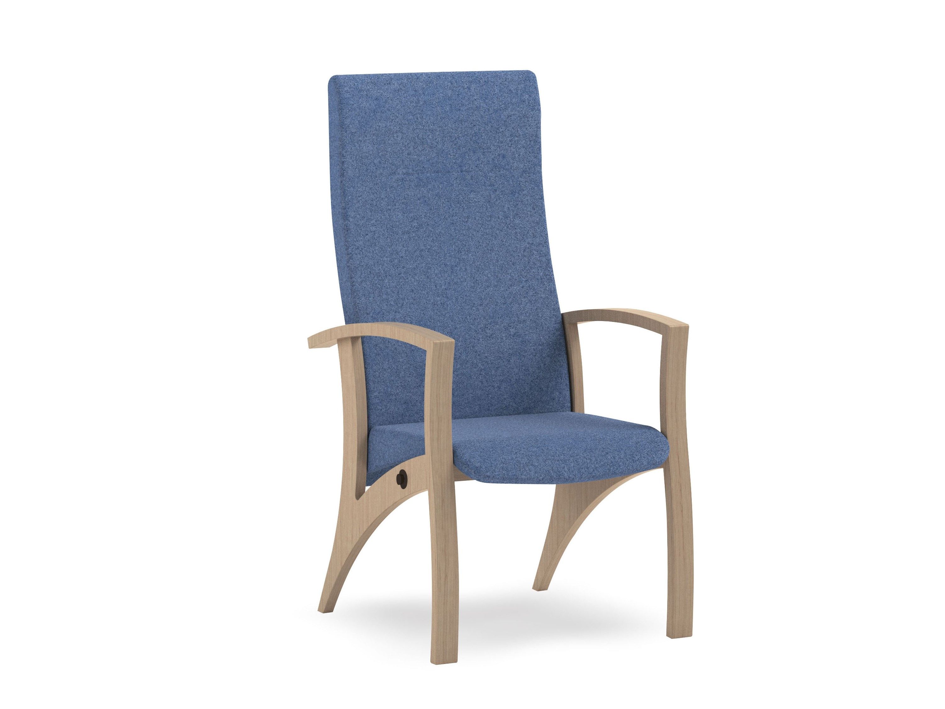 Стул из ткани с высокой спинкой PIAVAL THEOREMA-Health &amp ARCH-00045654