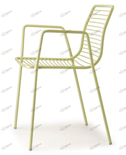 SCAB DESIGN Стул складной стальной с подлокотниками Summer sun-id-1475984