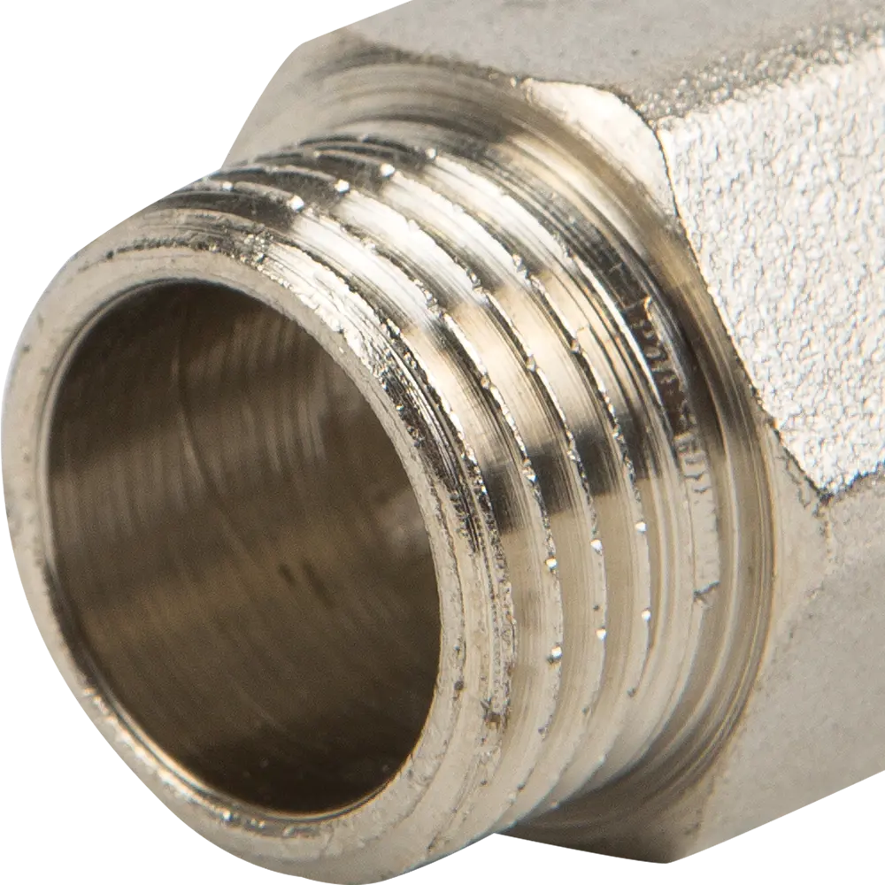 Удлинитель Valtec 1/2"х30 мм внутренняя-наружная резьба никелированная латунь 10507972 STLM-2092009  - Вид №1