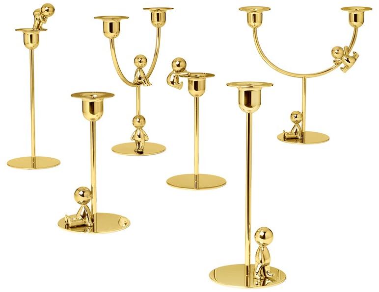 GHIDINI1961 Подсвечник из латуни Omini Sg606pb112 - Вид №1