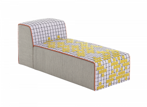 100199 Шезлонг C Yellow GAN Bandas