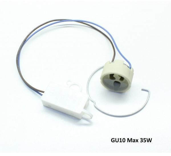 GESSO Встраиваемый в потолок держатель точечного светильника из гипса  806ch  - Вид №3